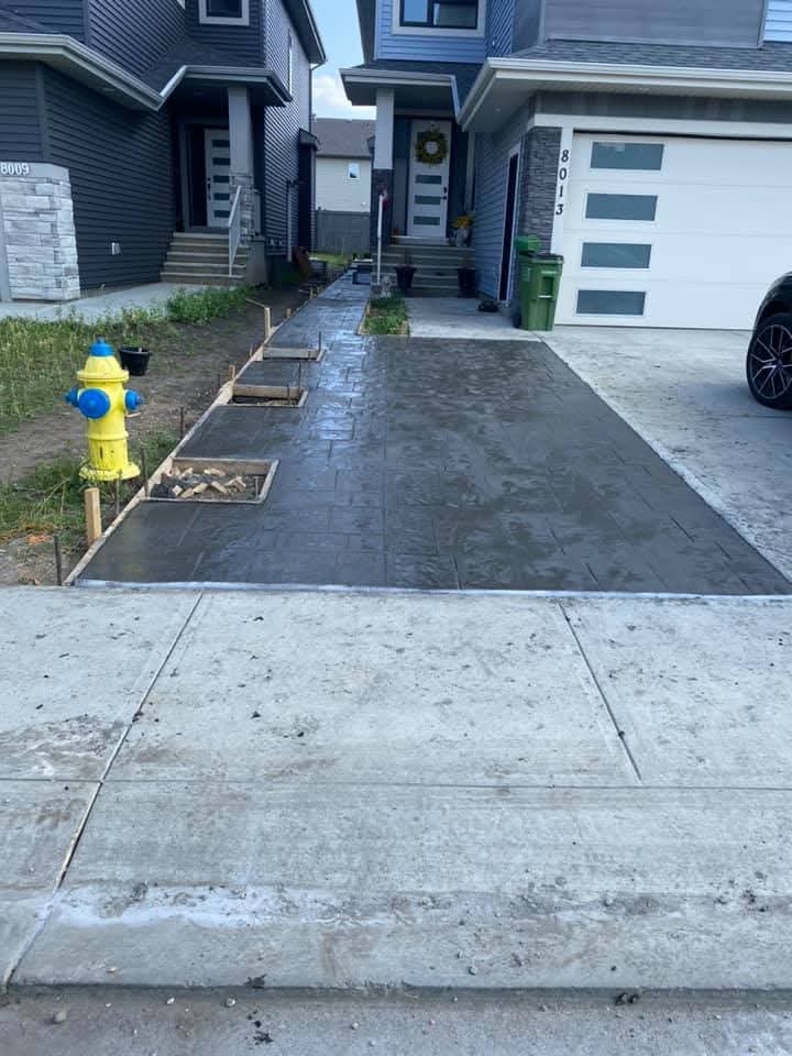 Basement concrete floor